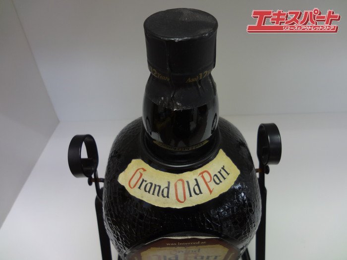 グランド オールドパー Gland Old Parr 12年 3750ml 43% 台座付 未開栓 スコッチウイスキー 公田店 - リサイクルショップ  エキスパート公式オンラインストア