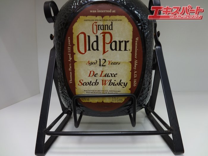 グランド オールドパー Gland Old Parr 12年 3750ml 43% 台座付 未開栓 スコッチウイスキー 公田店 - リサイクルショップ  エキスパート公式オンラインストア