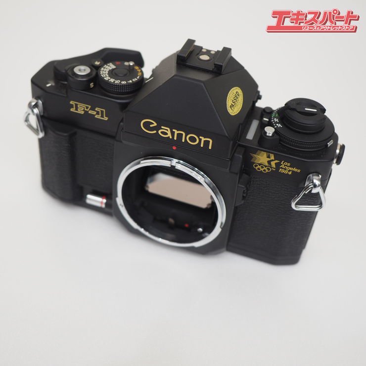 希少極上品 Canon NEW F-1 フィルムカメラ ボディ Los Angeles 1984 ロサンゼルスオリンピック LA 記念モデル ミスマ店  - リサイクルショップ エキスパート公式オンラインストア