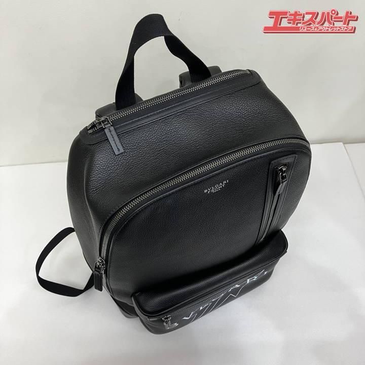 美品 コラボ】ブルガリ×フラグメントリュックサック藤原ヒロシブラック