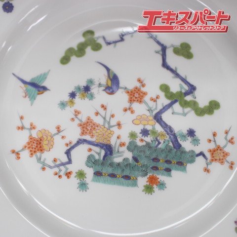 マイセン Meissen 柿右衛門様式 柿右衛門 18cm 絵皿 ハンドペイント 金彩 1級品 美品 辻堂店 - リサイクルショップ  エキスパート公式オンラインストア