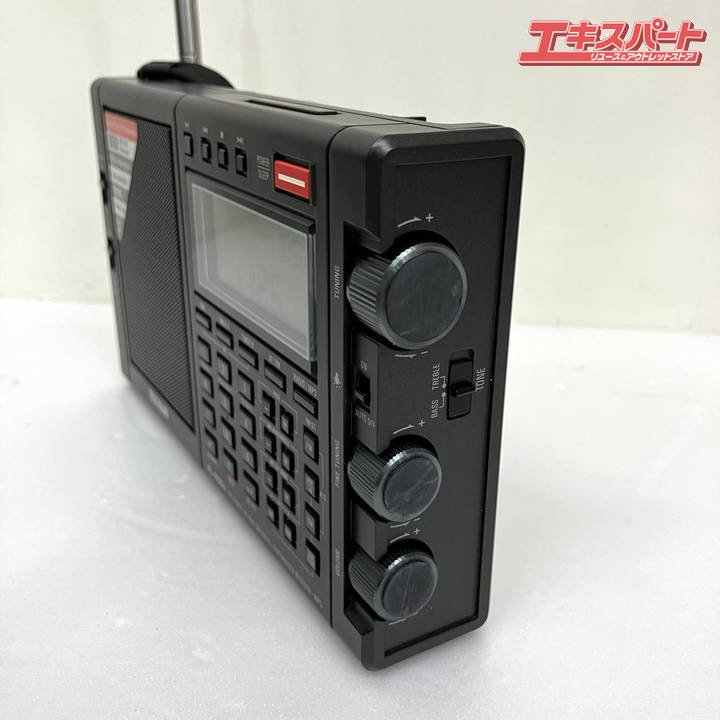 短波 ラジオ TECSUN テックサン ポータブルラジオ PL-990X 革製ケース付き 動作確認済み ミスマ店 - リサイクルショップ  エキスパート公式オンラインストア