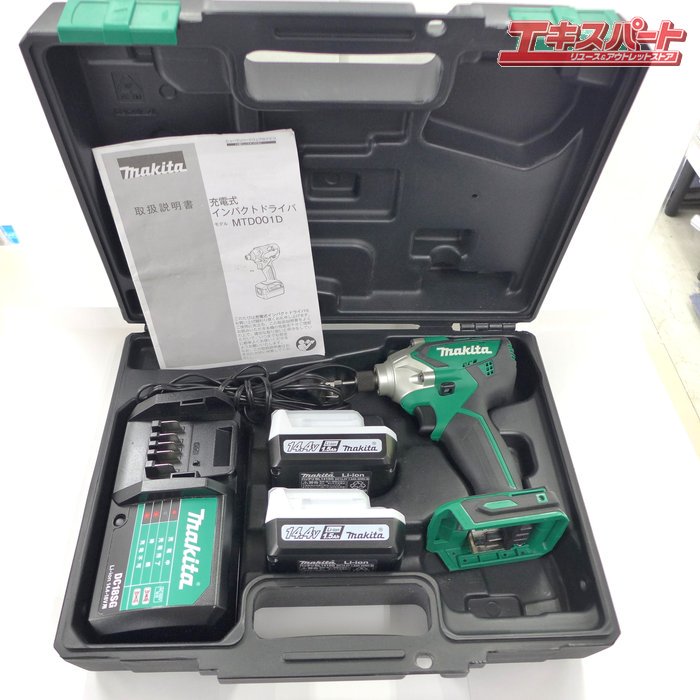 ɹ makita ޥ 14.4V ѥȥɥ饤С MTD001DSX Ŵ+Хåƥ꡼2ĥå Ź