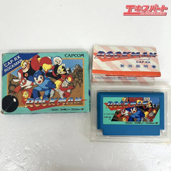 動作確認済み】ファミコン FAMILY COMPUTER ロックマン ROCKMAN ソフトセット 任天堂  CAP-XR・CAP-4V・CAP-5V・CAP-RX ミスマ店 - リサイクルショップ エキスパート公式オンラインストア