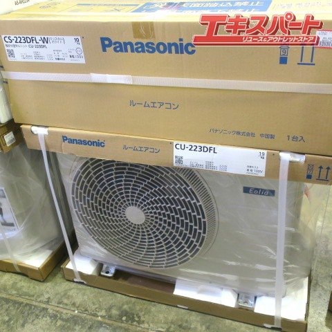 Panasonic ѥʥ˥å 롼२ Eolia ꥢ CS-223DFL-W ۥ磻 6 ñ100V ̤ Ź
