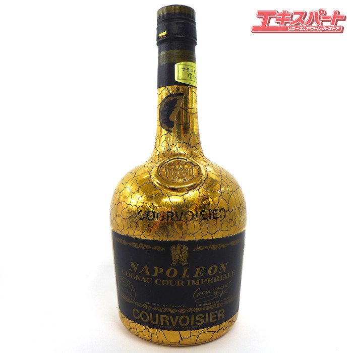 未開栓 COURVOISIER クルボアジェ NAPOLEON ナポレオン ゴールド ブランデー特級 700ml 公田店 - リサイクルショップ  エキスパート公式オンラインストア