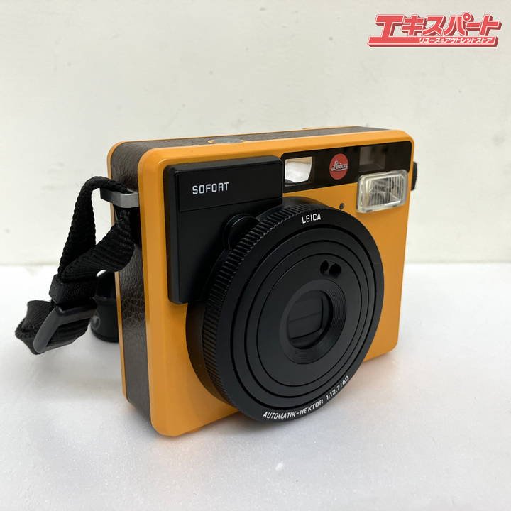 中古美品】Leica Sofort ライカ ゾフォート オレンジ インスタントカメラ フィルムカメラ 本体 バッテリー等セット ミスマ店 -  リサイクルショップ エキスパート公式オンラインストア