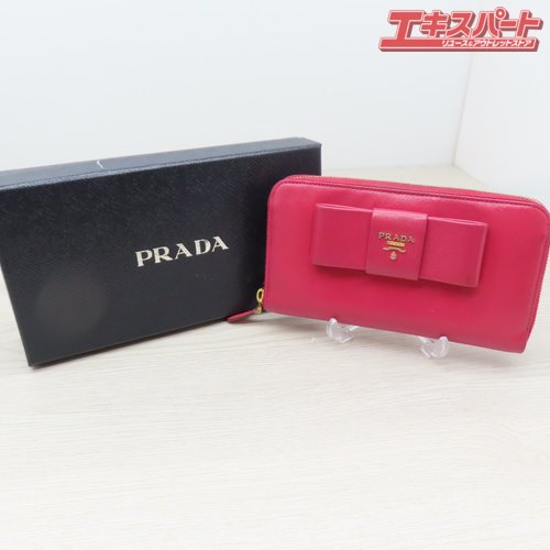 PRADA ץ Ĺ ե ԥ󥯥ܥ ëŹ