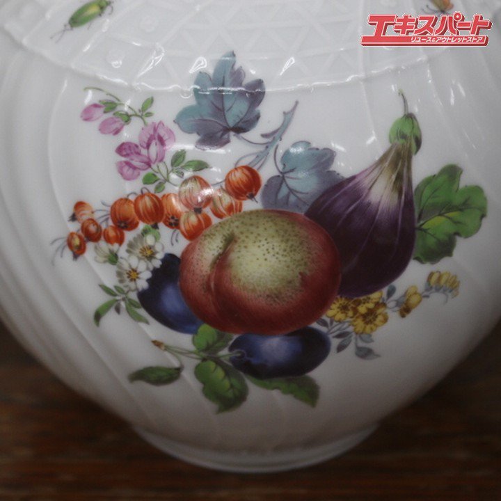 26cm 極美品 マイセン Meissen ティーポット ポット 昆虫 自然主義 旧画法 花柄 マルコリーニ 一級品 辻堂店 - リサイクルショップ  エキスパート公式オンラインストア