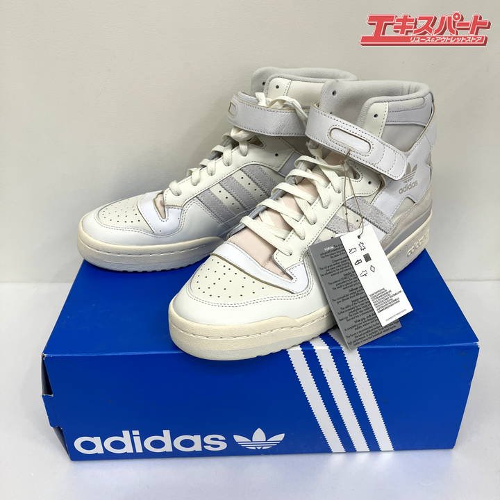 新品未使用】 adidas アディダス FORUM フォーラム FY4576 ハイカット スニーカー 29.5cm ホワイト ミスマ店 -  リサイクルショップ エキスパート公式オンラインストア