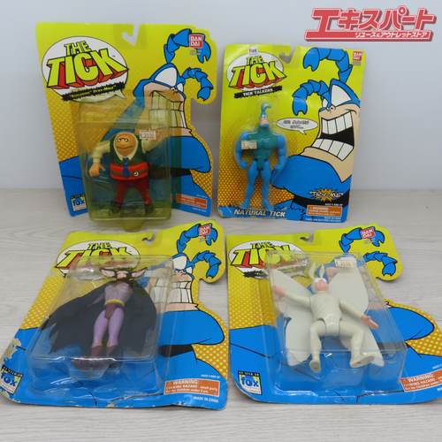 THE TICK COLLECTIBLE FIGURES ե奢 BANDAI fox kids network 4ΤޤȤ ᥳ ëŹ