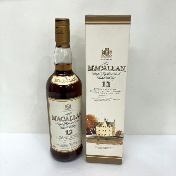 ̤ʡ  ޥå 12ǯ MACALLAN 750ml ܥȥ Ȣդ ߥŹ