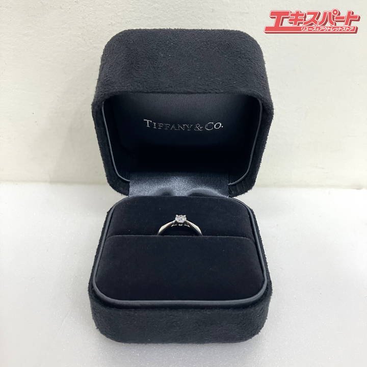 TIFFANY & CO. ƥեˡ   Pt950 D0.22CT 7  դ ߥŹ