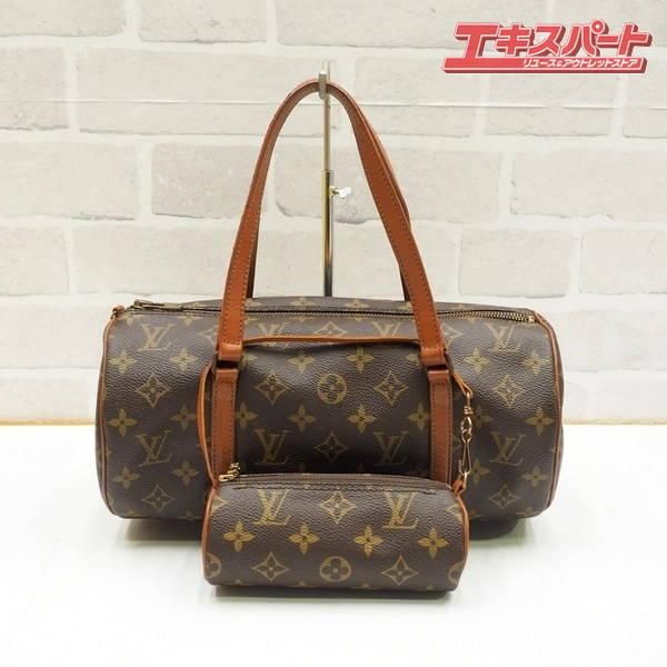 LOUIS VUITTON パピヨン30 モノグラム ポーチ付き M51365 ルイ