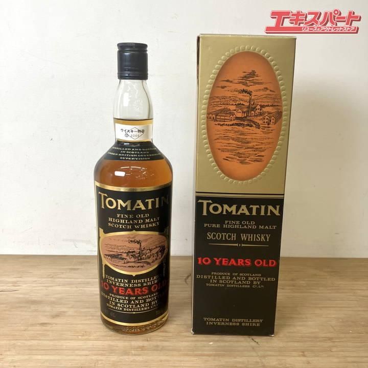 【未開栓品】 750ml ウイスキー トマーティン TOMATIN 10年 推定1980年代 外箱付き ミスマ店