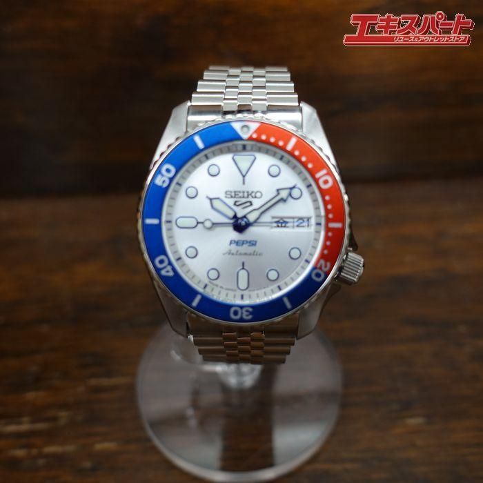  SEIKO  5ݡ SBSA319Pepsiܥ졼ǥסƲŹ