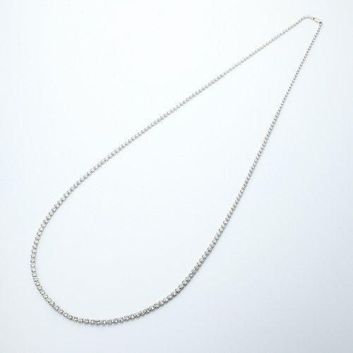 Pt900/850　ダイヤ0.20ct ネックレス 38cm　/ R4062