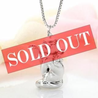 Deliciae �ǥꥷ�� <br>��������� <br>�ڥ����ȥͥå��쥹 <br>����ǭ <br>K18WG 0.01ct