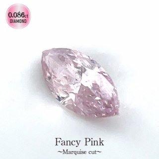 ԥ󥯥<br>ޡ 0.086ct<br>Fancy Pink