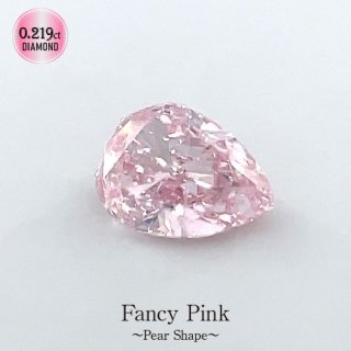 ԥ󥯥<br>ڥ 0.219ct<br>Fancy Pink