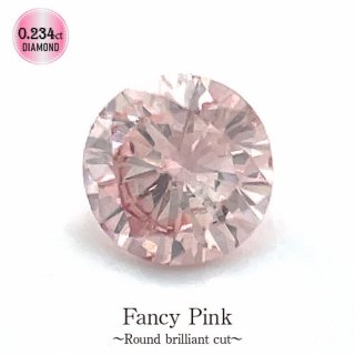 ԥ󥯥<br>饦 0.234ct<br>Fancy Pink