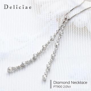Deliciae ǥꥷ <br> <br>ڥȥͥå쥹 <BR>֥饤 <BR>PT900 2.01ct