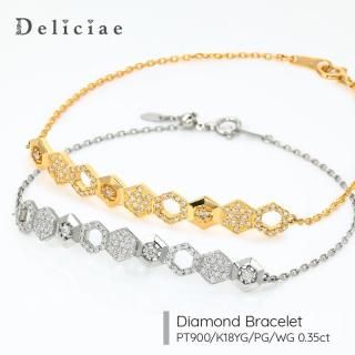 Deliciae ǥꥷ <br> <br>ϥ˥ ֥쥹å <br>0.35ct