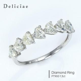 Deliciae ǥꥷ <br> <br>ϡե˥ƥ <BR>ϡȥ <BR>915 <BR>PT900 1.3ct