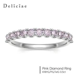 Deliciae ǥꥷ <br>ԥ󥯥 <br> α <BR>616 <BR>k18 0.3ct
