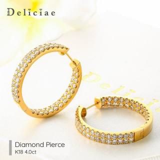 Deliciae ǥꥷ <br> <br>2Ϣޤ <br>աץԥ <br>K18 4.0ct