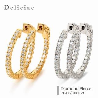 Deliciae ǥꥷ <br> <br>ޤ աץԥ <BR>24.0mm <BR>PT900 /K18 <BR>1.0ct