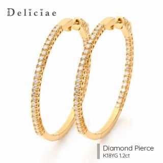 Deliciae ǥꥷ <br> <br>ޤ աץԥ <BR>39.0mm <BR>K18YG 1.20ct