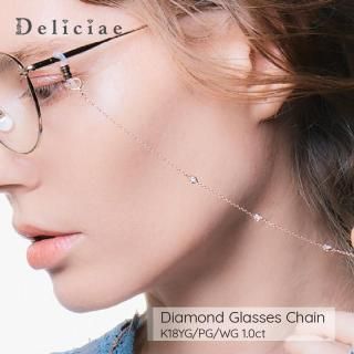 Deliciae デリシェ <br>ダイヤモンド <br>ネックレス 4WAY <br>カンパニュラ <br>K18YG/PG/WG 1.0ct