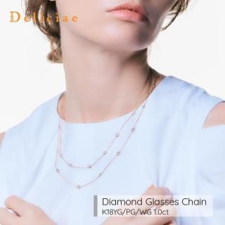 Deliciae デリシェ <br>ダイヤモンド <br>ネックレス 4WAY <br>フォルトゥーナ <br>K18YG/PG/WG 1.0ct