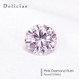 Deliciae ǥꥷ <br>ԥ󥯥 <br>饦ɥ֥ꥢ <br>0.062ct SI-2