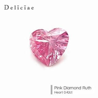 Deliciae ǥꥷ <br> <br>ԥ󥯥  <BR>ϡȥ <BR>0.42ct <BR>I1(GIA)