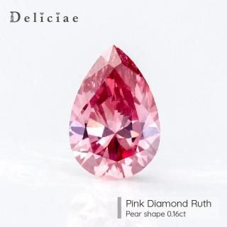 Deliciae ǥꥷ <br> <br>ԥ󥯥 <br>ڥ <br>0.16ct <br>VVSI(GIA)