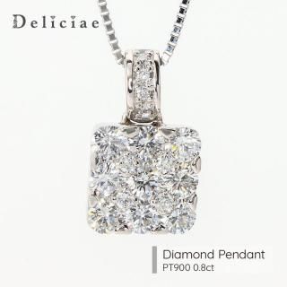 NEW <br>Deliciae ǥꥷ <br> <br>ڥ <br>PT900 0.80ct 