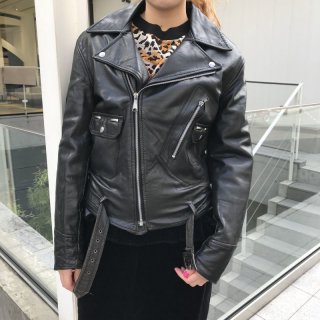 Leather Riders Jacket BLK