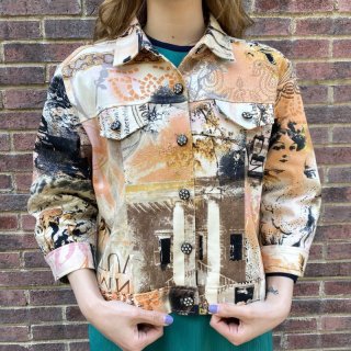 Collage design jacket
