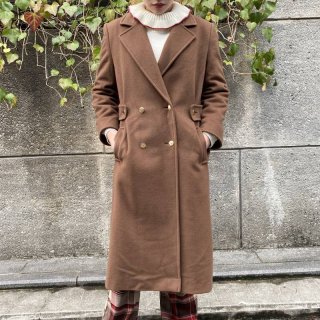 Wool & Cashmere Double Buttons Coat

