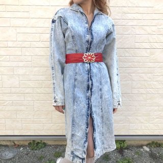 <img class='new_mark_img1' src='https://img.shop-pro.jp/img/new/icons20.gif' style='border:none;display:inline;margin:0px;padding:0px;width:auto;' />Chemical Denim Zip Dress