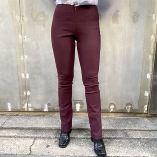 <img class='new_mark_img1' src='https://img.shop-pro.jp/img/new/icons20.gif' style='border:none;display:inline;margin:0px;padding:0px;width:auto;' />Wine Color Stretch Hi Waist Pants