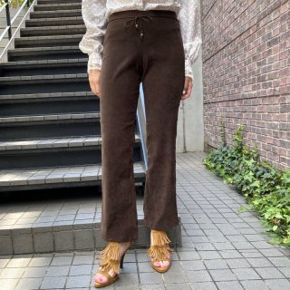 Chocolate Brown Pants (String Belt Set)
