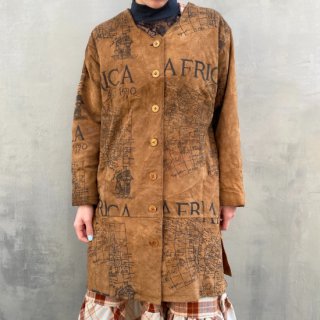 Africa Suede Long Special Jacket