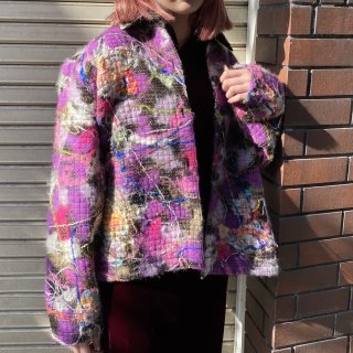knit art design jacket