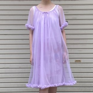 S/S lavender vintage lingerie dress