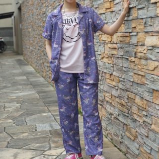 Fancy horse lavender pajama set-up