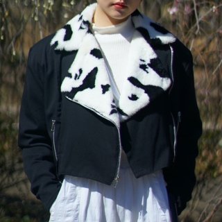 <img class='new_mark_img1' src='https://img.shop-pro.jp/img/new/icons11.gif' style='border:none;display:inline;margin:0px;padding:0px;width:auto;' />Boa cow collar riders jacket
