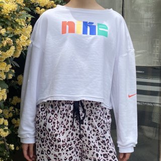 NIKE logo short sweatshirts